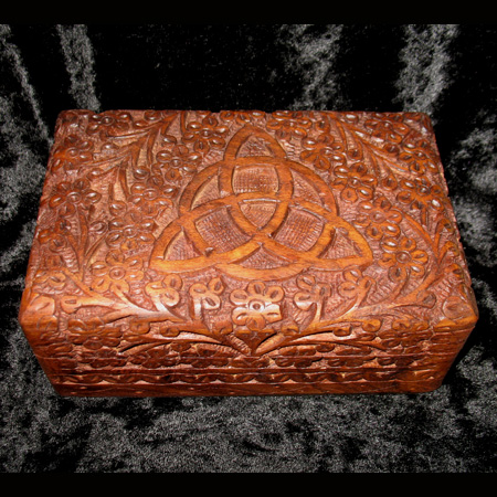 Coffret en Bois "Triquetra" Coffret en Bois "Triquetra"
