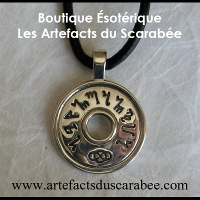 PENDENTIF ABUNDANTIA (Argent, Amour & Santé) - Argent 925 PENDENTIF ABUNDANTIA (Argent, Amour & Santé) - Argent 925